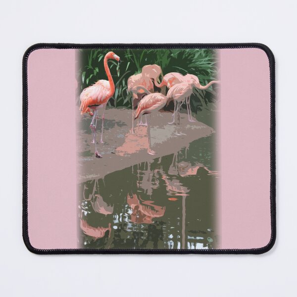 Item preview, Brilliant flamingoes designed and sold by indiafrankk.
