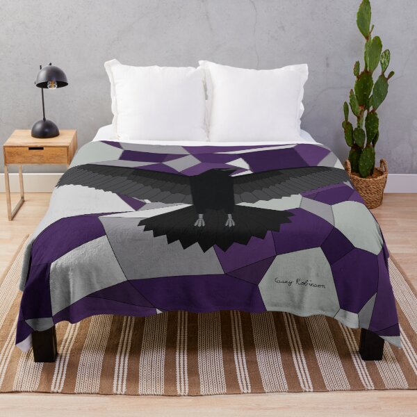 Item preview, Geometric Raven designed and sold by Caseymakesart.