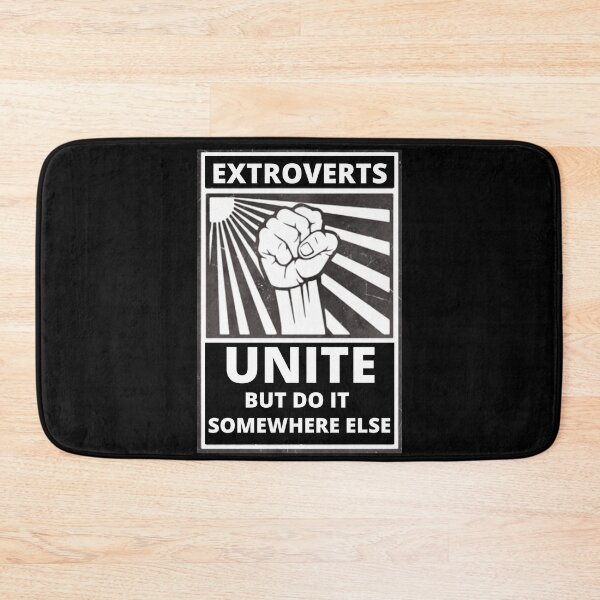 Item preview, Extroverts Unite! Somewhere else. (grey) designed and sold by Confusion-Human.