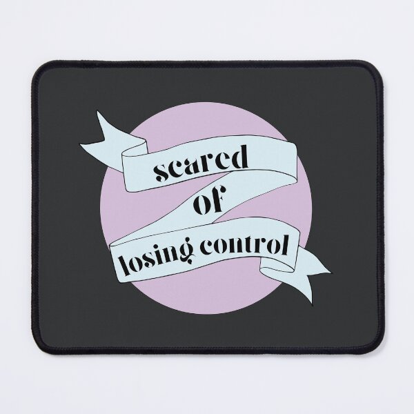 Item preview, Scared of Losing Control Pastel Ribbon designed and sold by Pink Ribbon.