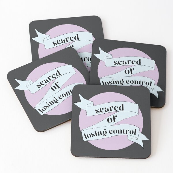 Item preview, Scared of Losing Control Pastel Ribbon designed and sold by Pink Ribbon.