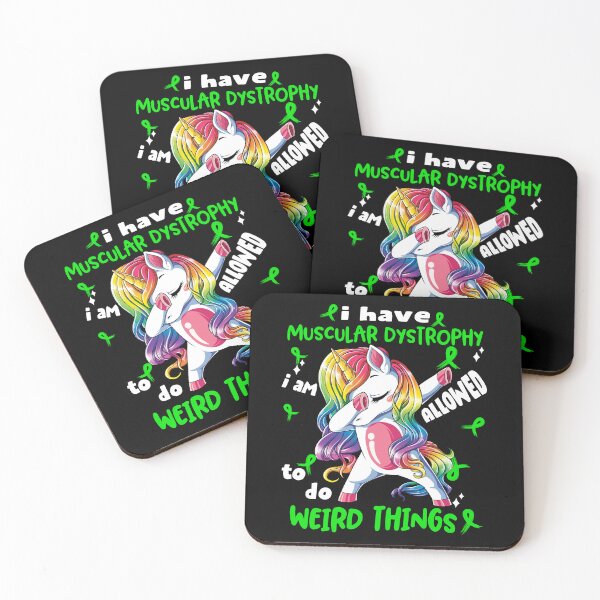 Item preview, Muscular Dystrophy Awareness Funny I have Muscular Dystrophy i'm allowed to do Weird Things! designed and sold by JanetShop809.