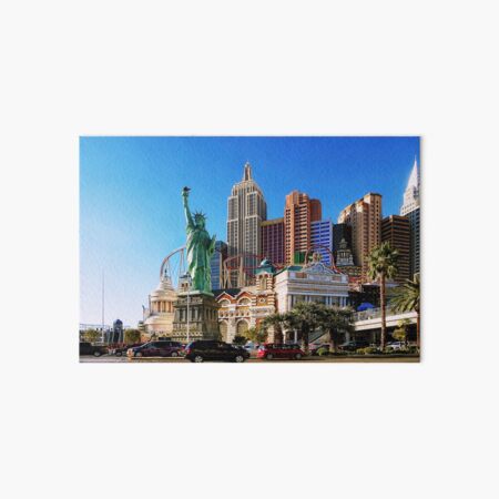 Artikel-Vorschau von NY, NY und Freiheitsstatue, Las Vegas, designt und verkauft von Travelways.