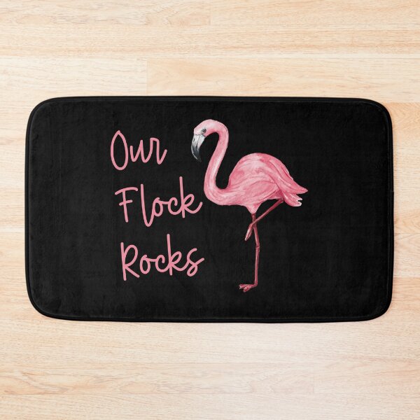 Item preview, Our Flock Rocks Flamingo - Watercolor Flamingo designed and sold by YA-ART.