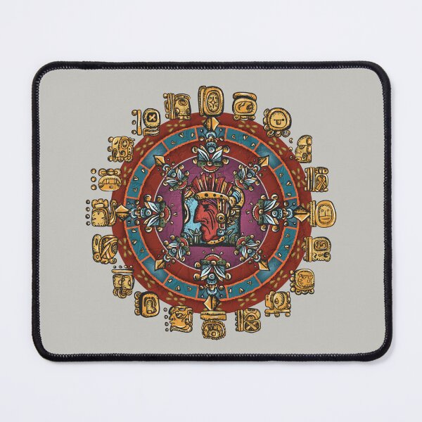 Item preview, Mayan Alphabet Hieroglyphs Mandala designed and sold by BigAl3D.