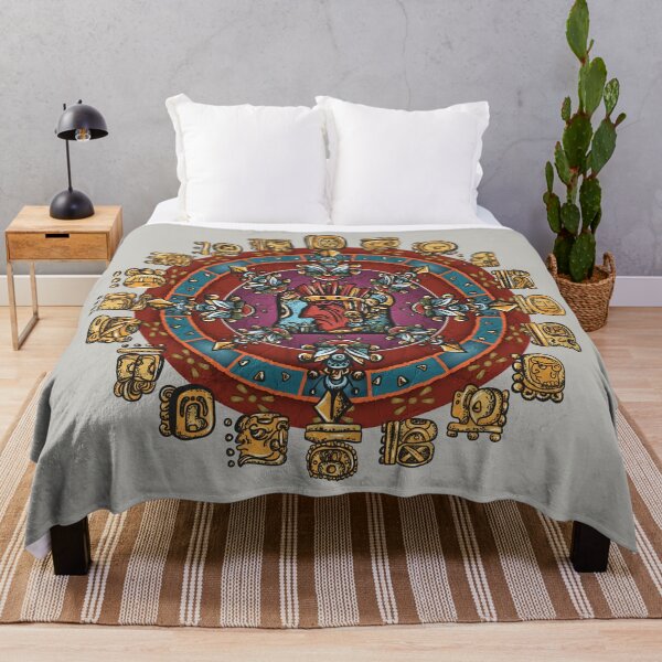 Item preview, Mayan Alphabet Hieroglyphs Mandala designed and sold by BigAl3D.