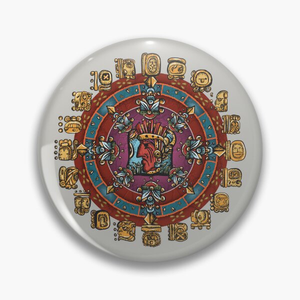 Item preview, Mayan Alphabet Hieroglyphs Mandala designed and sold by BigAl3D.