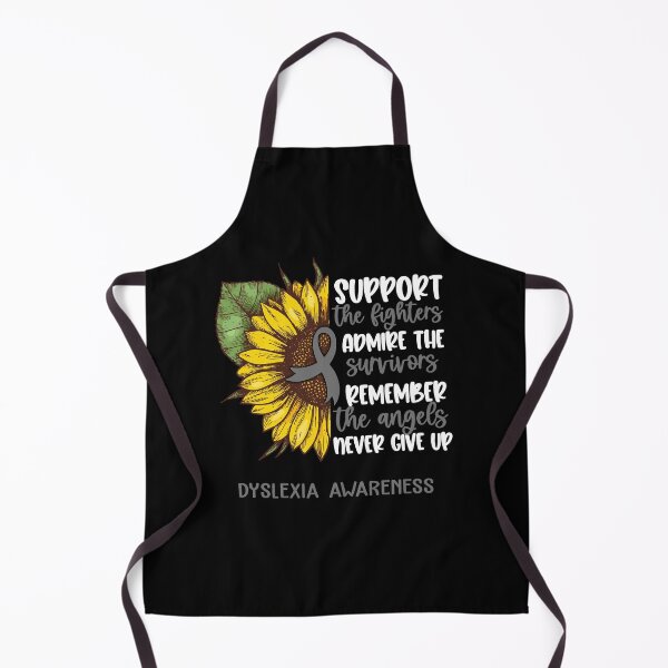 Item preview, Dyslexia Awareness - Support the Fighters Admire the Survivors Remember the Angels Never Give Up designed and sold by whlrcheryl.