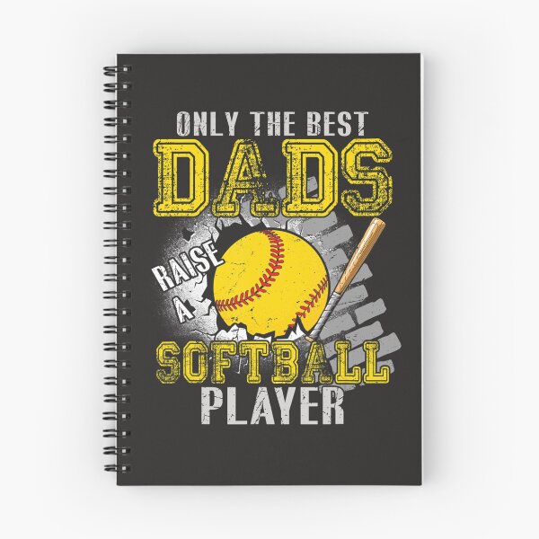 Item preview, Vintage The Best Dads Raise A Softball Player Father's Day designed and sold by fawsonpnhamme.