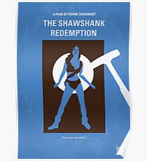 No246- THE SHAWSHANK REDEMPTION minimal movie poster Poster