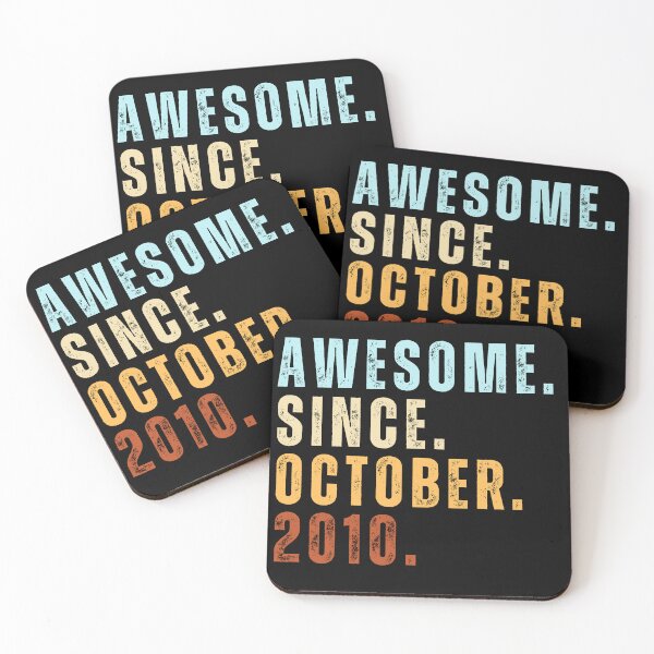 Item preview, Awesome Since October 2010 designed and sold by NoSpecialShop.