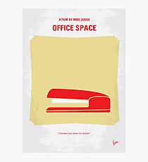 No255- OFFICE SPACE minimal movie poster Photographic Print