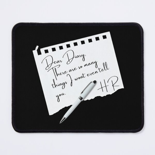 Item preview, Dear Diary, wont tell. designed and sold by sylbealvaguez.