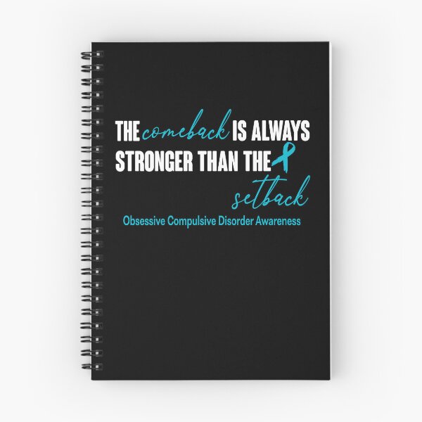 Item preview, Obsessive Compulsive Disorder Awareness - The Comeback is Always Stronger Than The Setback designed and sold by Robbsyn.