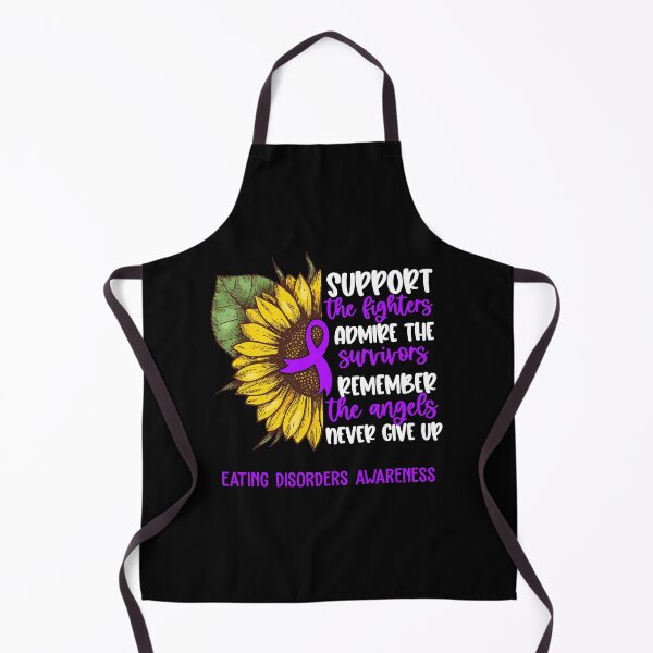 Item preview, Eating Disorders Awareness - Support the Fighters Admire the Survivors Remember the Angels Never Give Up designed and sold by whlrcheryl.