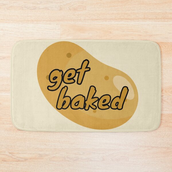 Item preview, Get Baked, Funny Baked Potato designed and sold by Pink Ribbon.