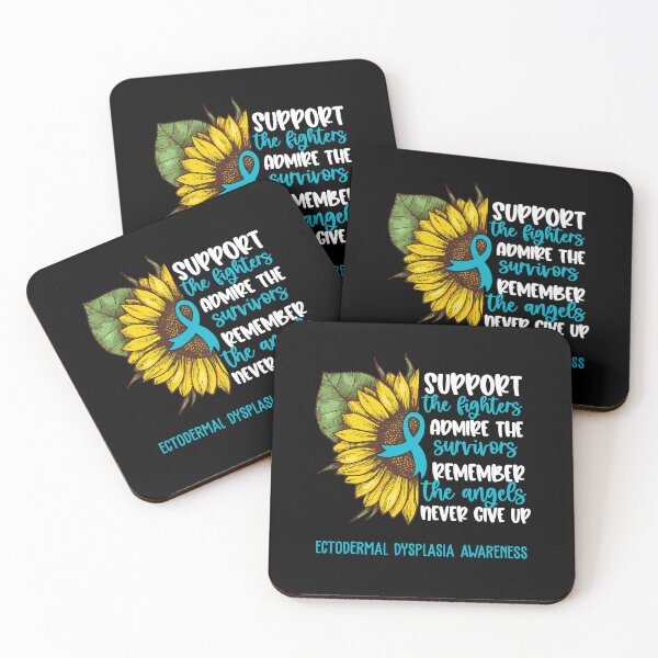 Item preview, Ectodermal Dysplasia Awareness - Support the Fighters Admire the Survivors Remember the Angels Never Give Up designed and sold by whlrcheryl.