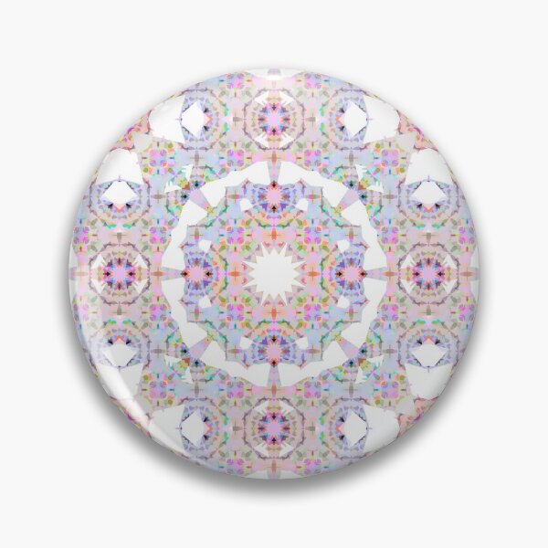 Item preview, Soft Baby Pink, Spring Purple and Summer Green Grey Geometric Pattern designed and sold by PatternPerfect.