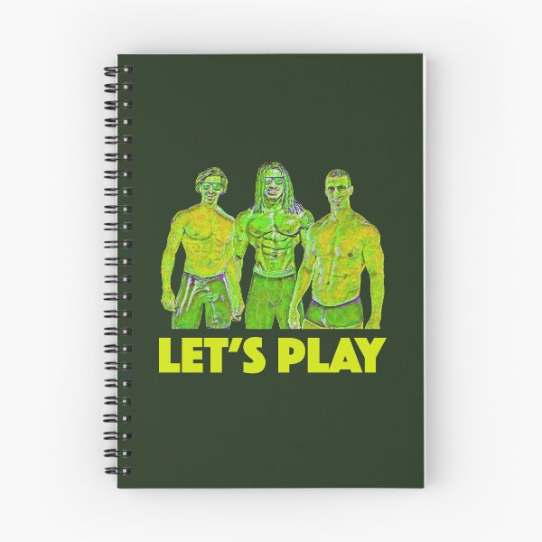 Item preview, LET'S PLAY (Dudes Lime Collection) designed and sold by LiverpoolStore.