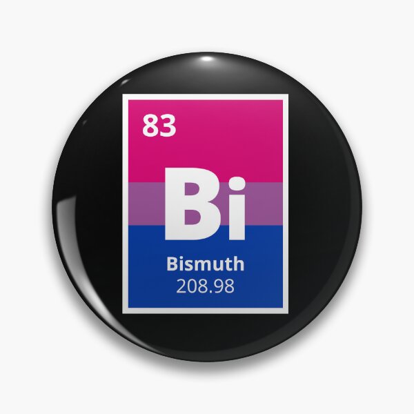 Item preview, Bisexual Bi Tabla periódica Bismuto Química Nerd Queer designed and sold by prideXrainbow.