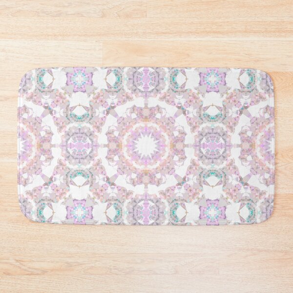 Item preview, Soft Baby Pink, Spring Green and Summer Blue Grey Geometric Pattern designed and sold by PatternPerfect.