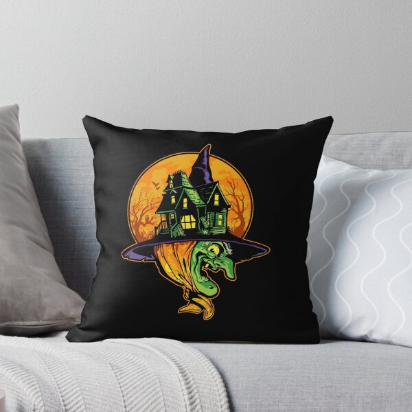 Item preview, Halloween Haunted House Witch designed and sold by ctkrstudio.