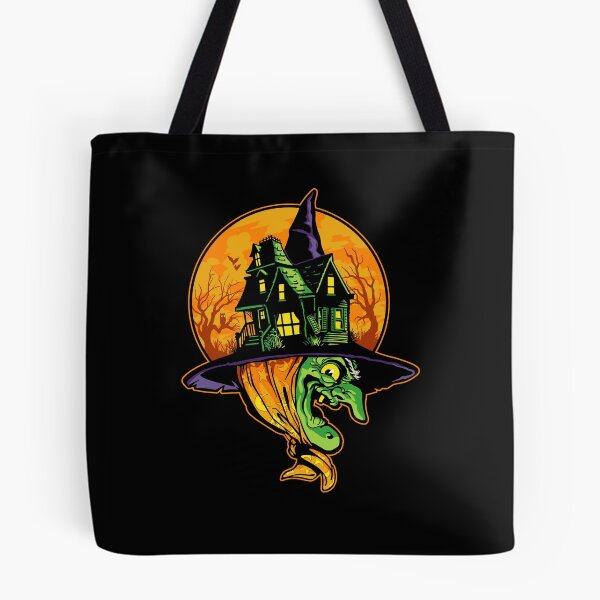 Item preview, Halloween Haunted House Witch designed and sold by ctkrstudio.