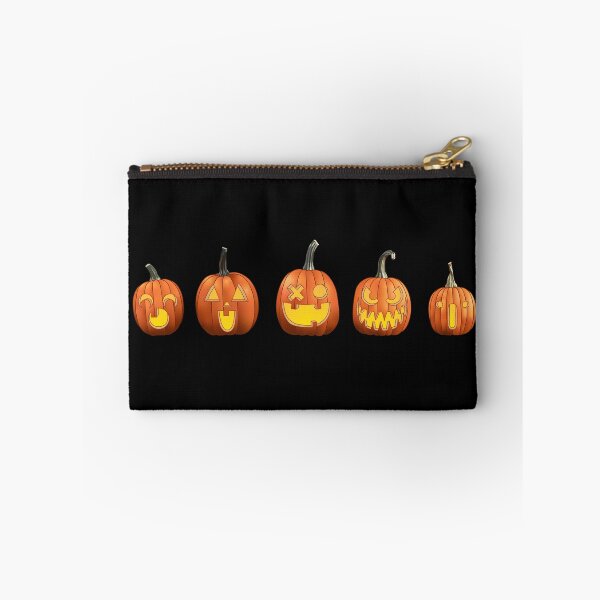 Item preview, Five Jack 'O Lanterns (Black) designed and sold by Zia Frazier.