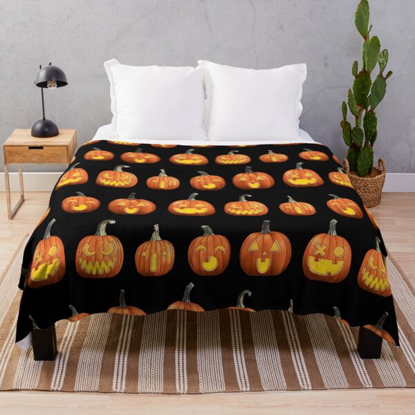 Item preview, Five Jack 'O Lanterns (Black) designed and sold by Zia Frazier.