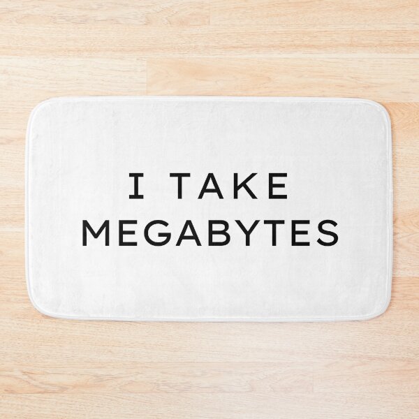 Item preview, I Take Megabytes designed and sold by amithachapa.