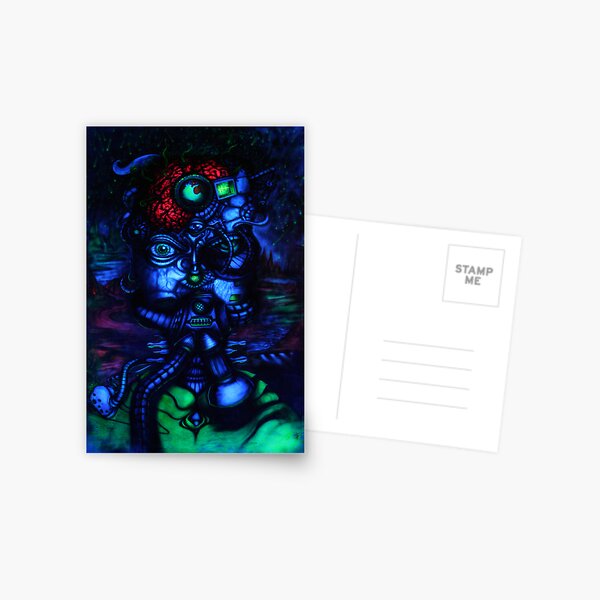 MONA LISA de la MANCHA 2081+ Postcard