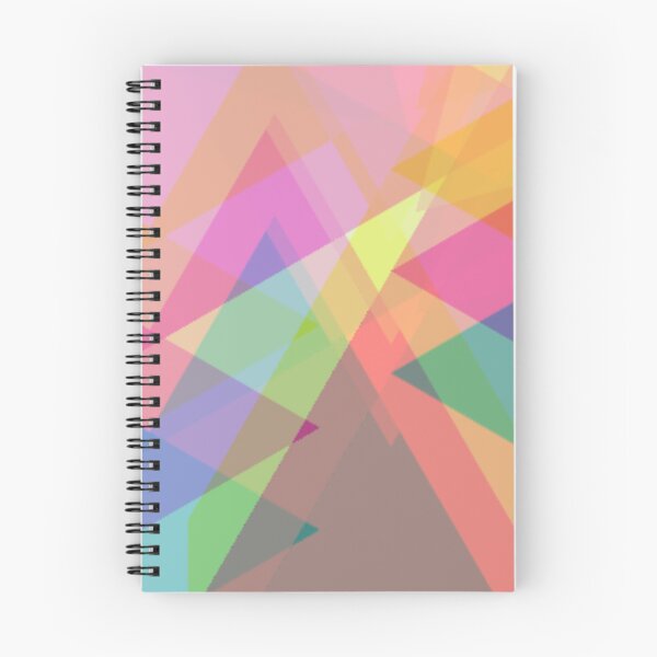 Item preview, Abstract geometric multicolor triangles designed and sold by cutecrazytshirt.