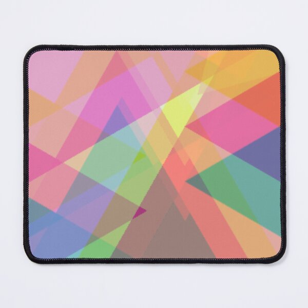 Item preview, Abstract geometric multicolor triangles designed and sold by cutecrazytshirt.