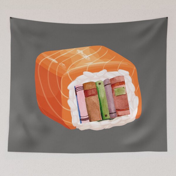 Item preview, Orange Embrace Book Sushi Roll designed and sold by tmdaliggr.