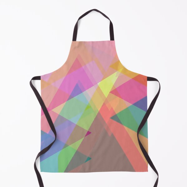 Item preview, Abstract geometric multicolor triangles designed and sold by cutecrazytshirt.