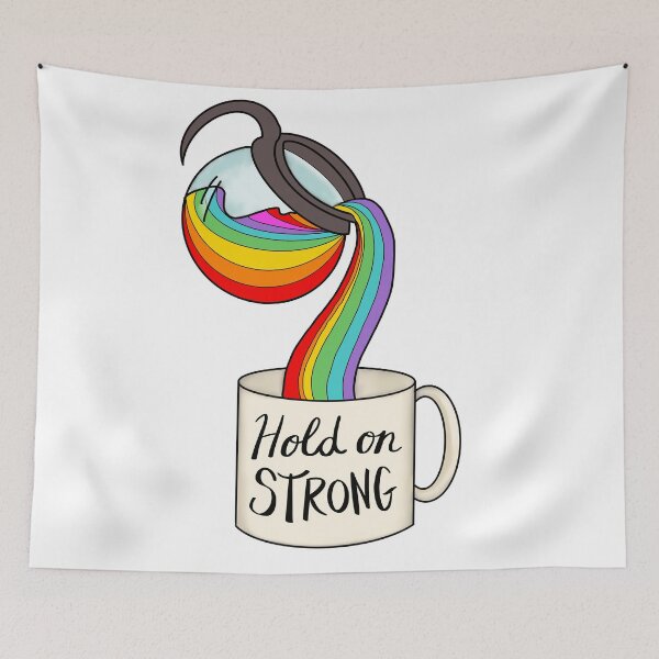 Item preview, Hold on Strong designed and sold by MaryMakesGood.