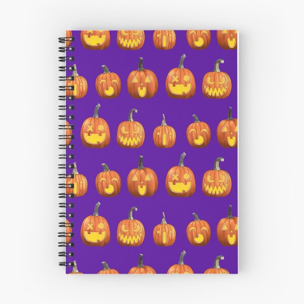 Item preview, Five Jack 'O Lanterns (Purple) designed and sold by Zia Frazier.