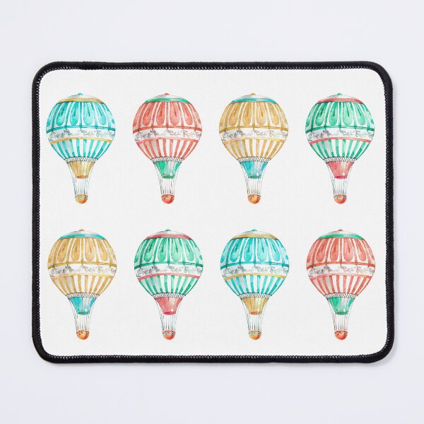 Item preview, Colorful Hot Air Balloon designed and sold by BekkaCampbell.