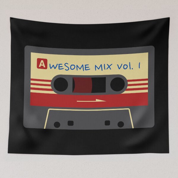 Item preview, Awesome Mix Volume 1 Cassette Retro designed and sold by NoSpecialShop.