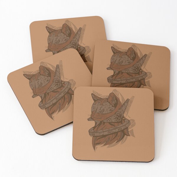 Item preview, Futuristic cat design designed and sold by Creative Show.