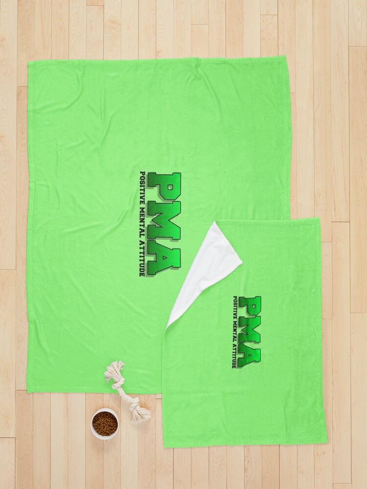 Alternate view of PMA - Positive Mental Attitude - Jacksepticeye - Font 3 Pet Blanket