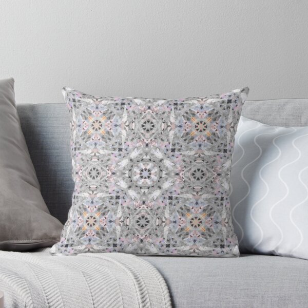 Item preview, Soft Baby Pink, Spring Grey and Summer Peach Geometric Pattern designed and sold by PatternPerfect.