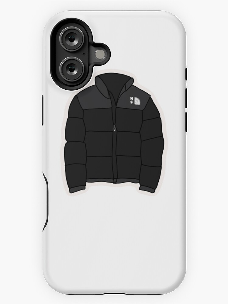 Coque iPhone for Sale avec l'œuvre « Doudoune North Face » de l