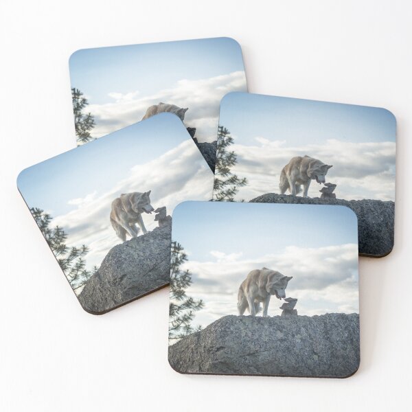 Item preview, Cute Zidika Wolf, Zidika Wolf Travel- designed and sold by bartdesigner.