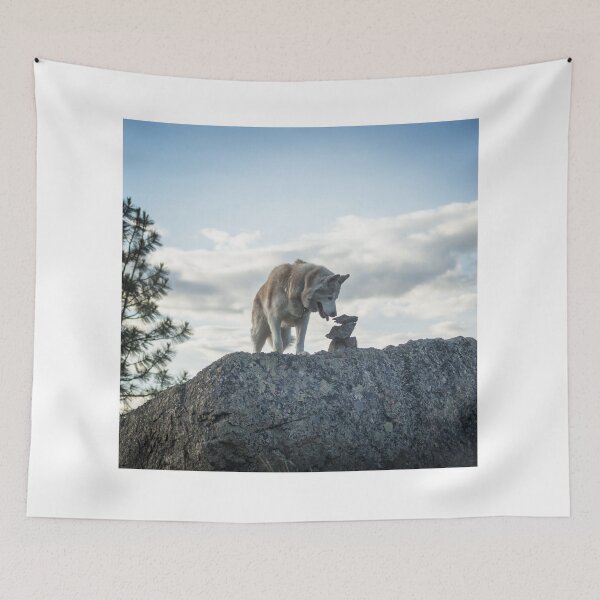 Item preview, Cute Zidika Wolf, Zidika Wolf Travel- designed and sold by bartdesigner.