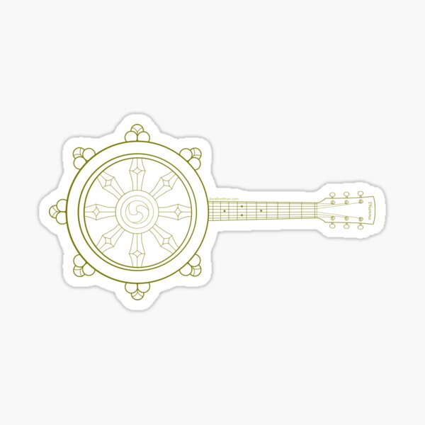 Dharma Guitar Sticker