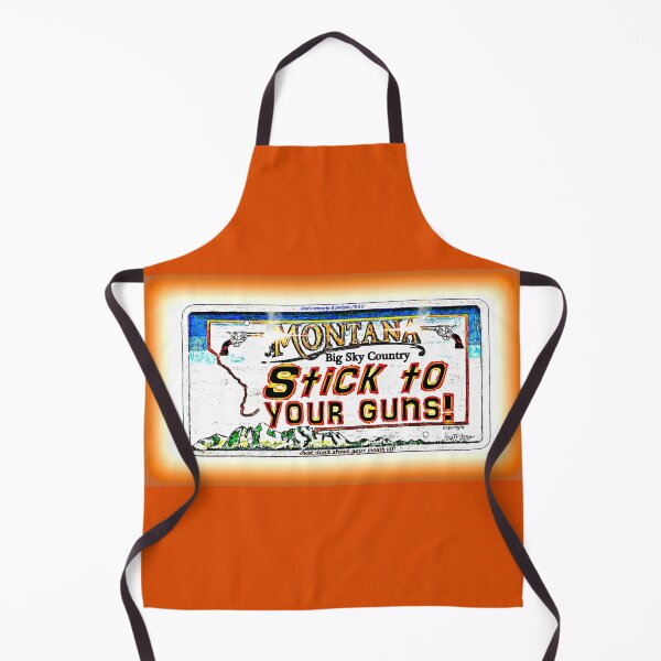 Item preview, Western Art / Montana land of the Old West / Stick to your guns! designed and sold by Imagin8er.