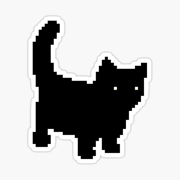 Item preview, Void cat - Short designed and sold by Tofu's Pixel Art Store.