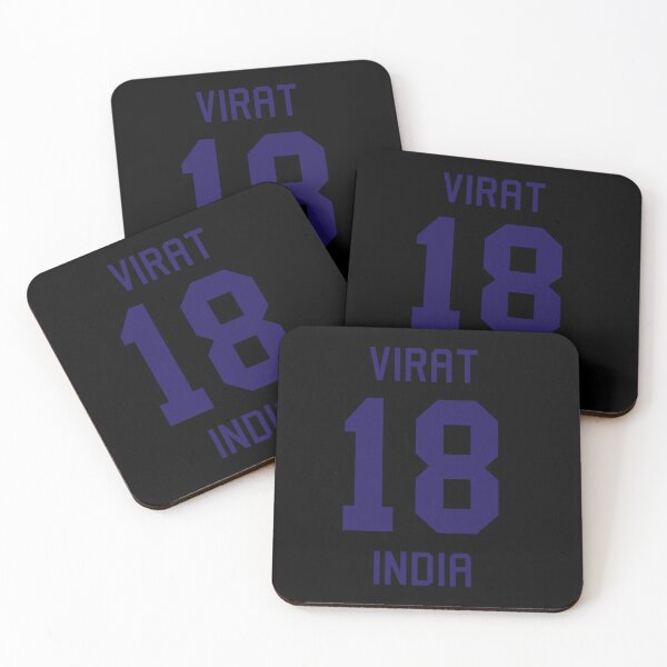 Aperçu de l'œuvre Maillot de cricket indien Virat Kohli 18 Sticker créée et vendue par opheimbyrneh.