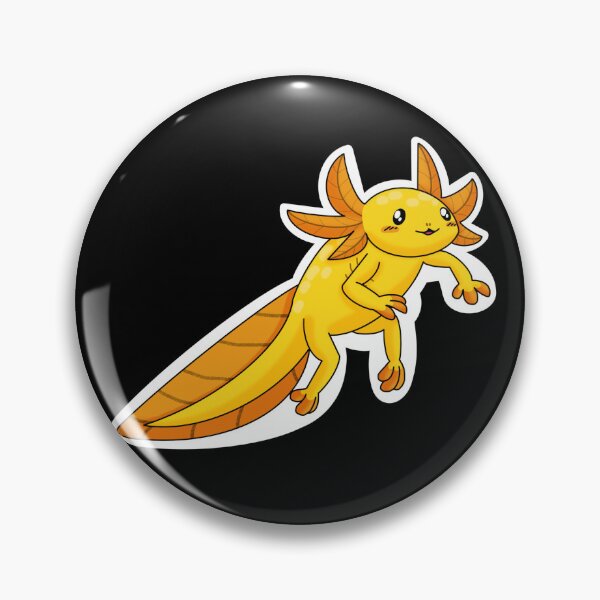 Item preview, Ajolote dorado (amarillo) designed and sold by GoldfinchDraws.